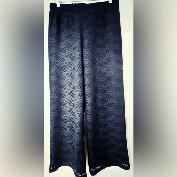 Chico's Womens Lace Lined  Elastic Waist Casual Pull On Pants (XS) 0 Blue - Picture 6 of 6